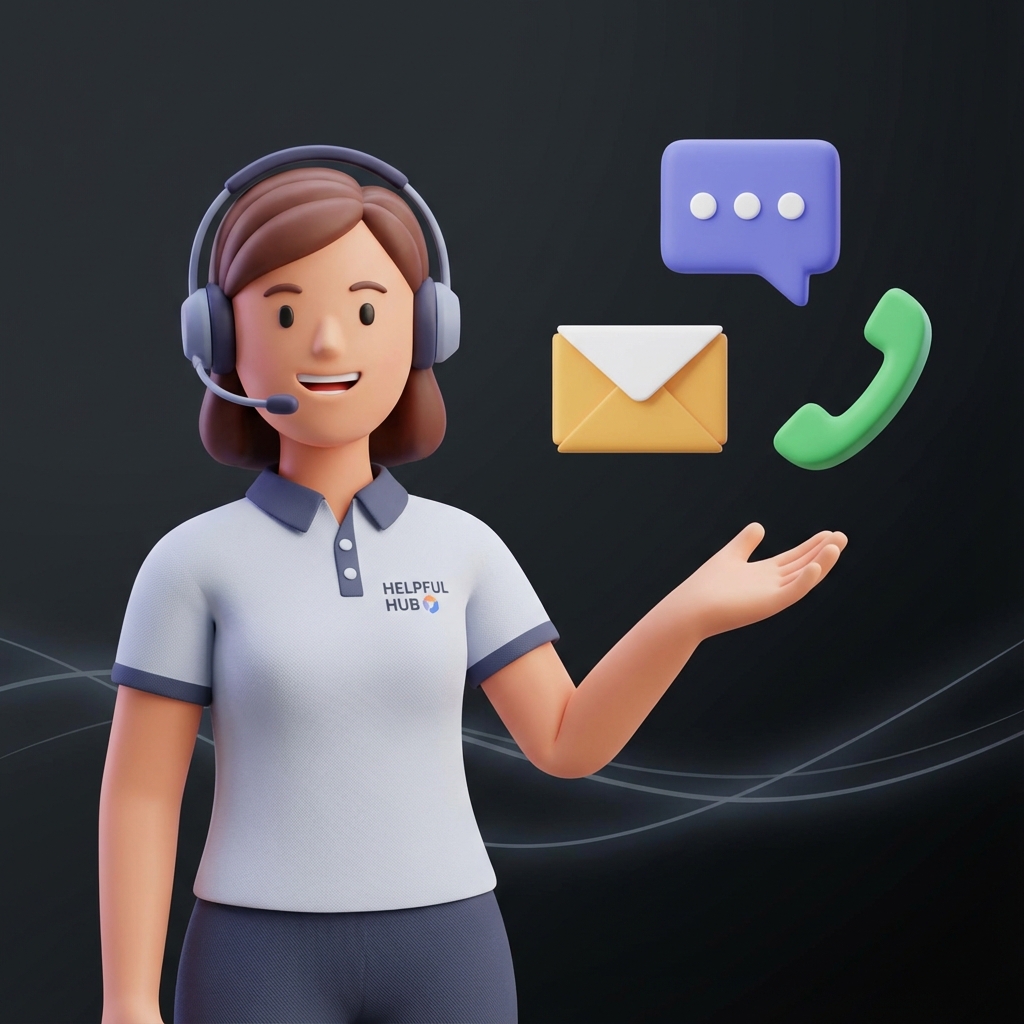 Customer service representative helping a Flixy customer